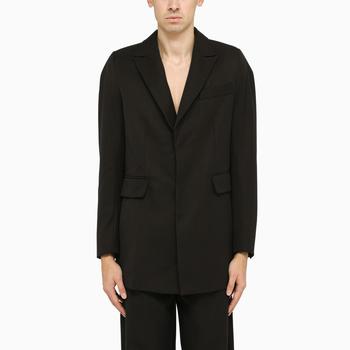 推荐Cone single-breasted jacket black商品