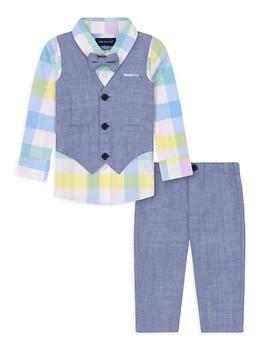 Andy & Evan | Baby Boy's 2-Piece Chambray Vest Suit Set商品图片,4.5折