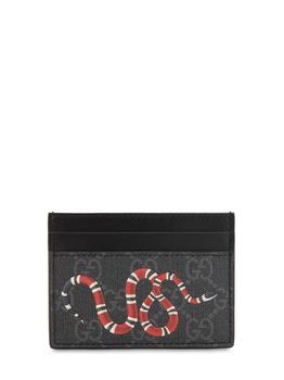 supreme包, Gucci | Snake Gg Supreme Coated Canvas Card Hold商品图片 