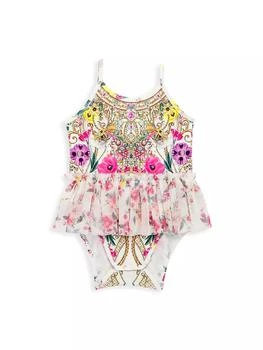 Camilla | Baby Girl's Printed Tutu Bodysuit,商家Saks Fifth Avenue,价格¥500