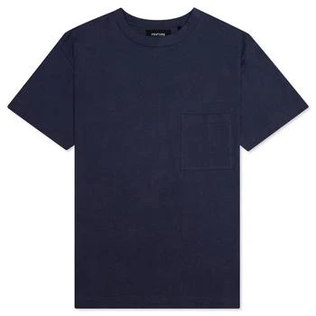 推荐Jersey Braque Pocket Tee - Navy商品