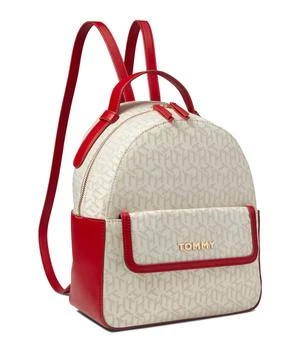 Tommy Hilfiger | Schyler Smooth PVC Trim Cube Bicolor Poly Jacquard Backpack 6.3折