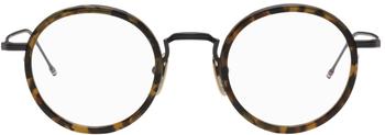 thom browne眼镜, Thom Browne | 玳瑁色 TB813 眼镜商品图片 