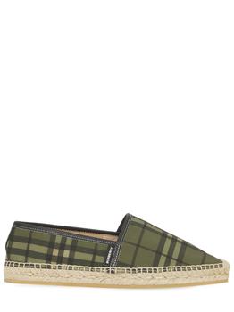 burberry鞋帆布鞋, Burberry | 10mm Alport Check Canvas Espadrilles商品图片 