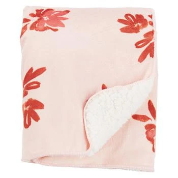Carter's | Baby Girls Floral Plush Blanket 