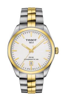 天梭手表男正品, Tissot | Men's Tissot PR 100 Powermatic 80 Watch, 39mm商品图片 5.3折