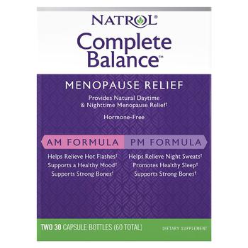 Natrol | Complete Balance Menopause Relief商品图片,满$80享8折, 满折