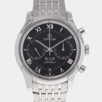 [二手商品] Omega | Omega Black Stainless Steel De Ville 431.10.42 Automatic Men's Wristwatch 42 mm商品图片,9.9折