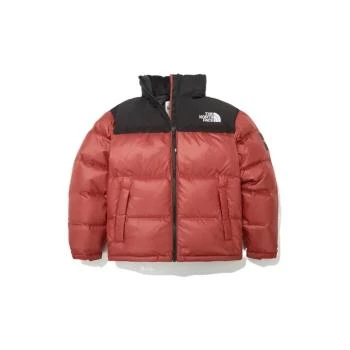 The North Face | 【享贝家】（国内现货-LY） 北面 经典小标logo保暖休闲刺绣拉链立领羽绒服 棉服 男女同款 NJ1DN50O-RED 包邮包税