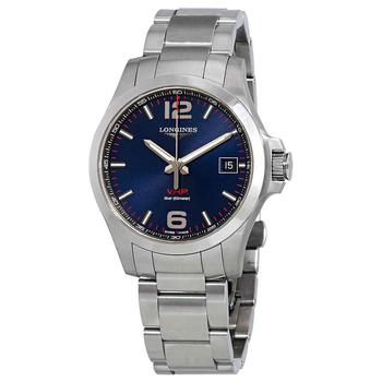 美国Longines, Longines | Conquest V.H.P. Blue Dial Mens Watch L37164966商品图片 6.9折