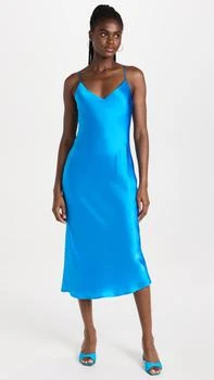 LAGENCE | Seridie Mid Length Silk Slip Dress,商家Shopbop,价格¥1276
