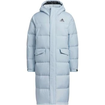 Adidas | [预售3天]adidas LONG DOWN 舒适长款保暖百搭含羽绒外套 男女同款 蓝色,商家AMRAP,价格¥909