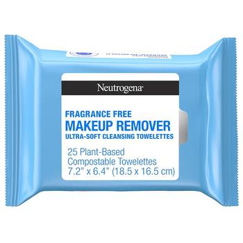 商品Neutrogena | Fragrance-Free Cleansing Makeup Remover Face Wipes Fragrance-Free,商家Walgreens,价格¥53图片