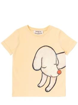 Stella McCartney | Dog Print Organic Cotton T-shirt 5.9折×额外7.5折, 额外七五折