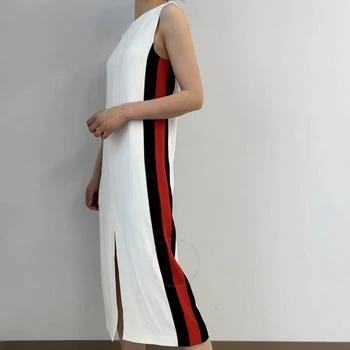 Burberry | Ladies White Roundneck Sleevless Dress 6折, 满$200减$10, 满减