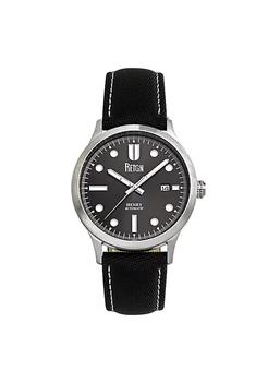 推荐Reign Henry Automatic Canvas-Overlaid Leather-Band Watch w/Date商品