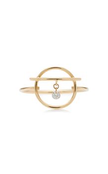 商品Persée | Persée - Women's The Fibule 18K Yellow Gold Diamond Ring  - Gold - US 8 - Moda Operandi - Gifts For Her,商家Moda Operandi,价格¥5247图片