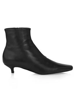 推荐The Slim 50MM Leather Ankle Boots商品