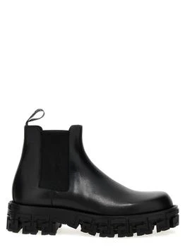 Versace | Greca Boots, Ankle Boots Black 4折