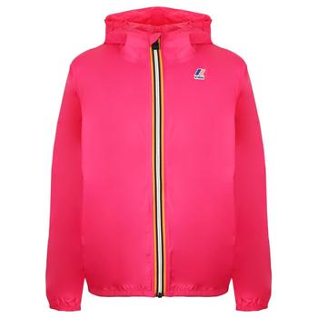 商品K-Way | Pink Windbreaker Hooded Jacket,商家Designer Childrenswear,价格¥221图片