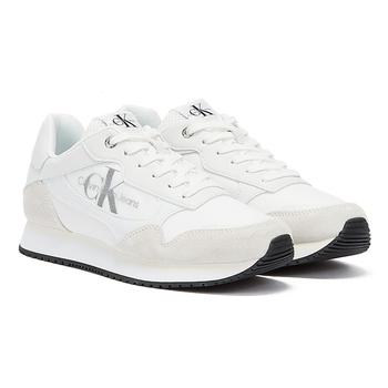 了解ck牛仔裤, Calvin Klein | Calvin Klein Jeans Retro Runner 4 Women White Trainers商品图片 6.5折