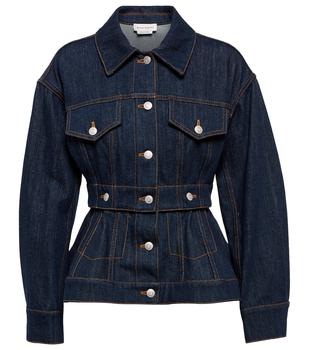 商品Alexander McQueen | Belted denim jacket,商家MyTheresa,价格¥12706图片