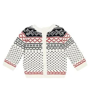 Bonpoint | Baby Dayana wool-blend cardigan,商家MyTheresa HK,价格¥708
