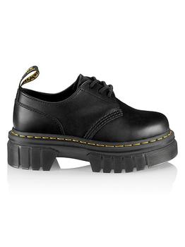 Dr. Martens | Audrick 3-Eye Leather Platform Shoes商品图片,