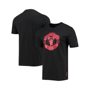 Adidas | Men's Black Manchester United Club Crest T-shirt 8折