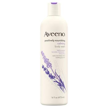 Aveeno | Positively Nourishing Calming Lavender Body Wash Calming Lavender, Chamomile + Ylang Ylang商品图片,独家减免邮费