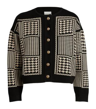 sandro开衫, Sandro | Houndstooth Cardigan商品图片 