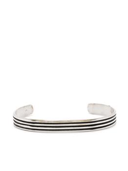 product embossed-finish bracelet - men image