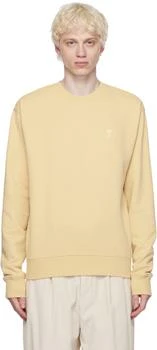 AMI | Yellow Ami de Cœur Sweatshirt 