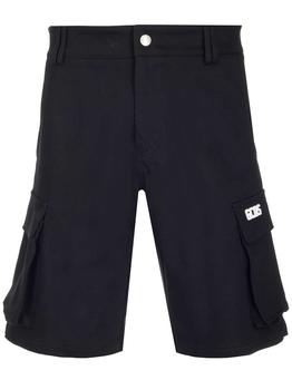GCDS | GCDS Logo Patch Cargo Shorts商品图片,5.3折起