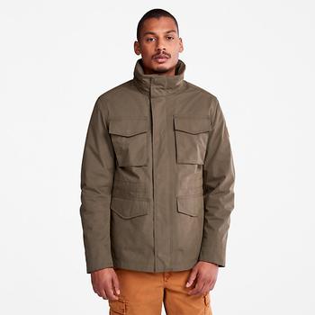 添柏岚外套, Timberland | Snowdon Peak 3-in-1 M65 Jacket for Men in Dark Green商品图片 