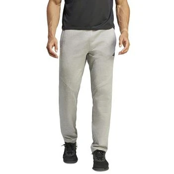 Adidas | Men's Game & Go Small Logo Training Moisture-Wicking Open Hem Fleece Joggers 