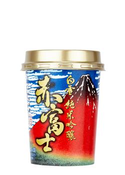 商品Shirayuki Red Fuji Junmai Ginjo Sake Cup 180ml图片