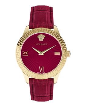 Versace | Greca Signature Lady Strap Watch商品图片,4.7折×额外9折, 独家减免邮费, 额外九折