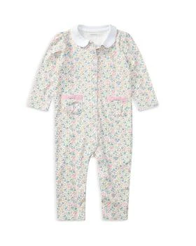 Ralph Lauren | 女婴Girls' Floral Coverall - Baby,商家Bloomingdale's,价格¥295