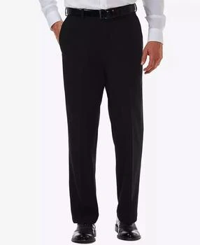 Haggar | Men's Cool 18 PRO® Classic-Fit Expandable Waist Flat Front Stretch Dress Pants,商家Macy's,价格¥360