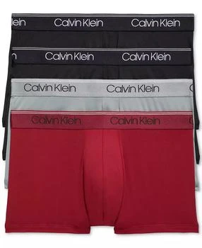 Calvin Klein | Men's 3+1 Value Pack Micro Stretch Low-Rise Trunks,商家Macy's,价格¥256