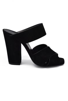 圣罗兰鞋女鞋, Yves Saint Laurent | Luxury Shoes For Women   Saint Laurent Sandals In Black Suede.商品图片 9折