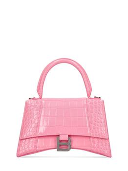 巴黎世家沙漏包价格, Balenciaga | Small Hourglass Embossed Leather Bag商品图片 
