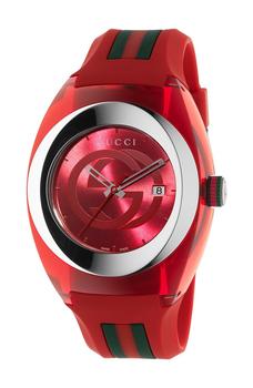 Gucci | Unisex Sync Rubber Strap Sport Watch, 46mm商品图片,4.9折