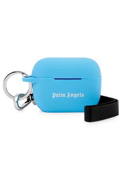 Palm Angels | Blue logo AirPods case商品图片,额外7.5折, 额外七五折