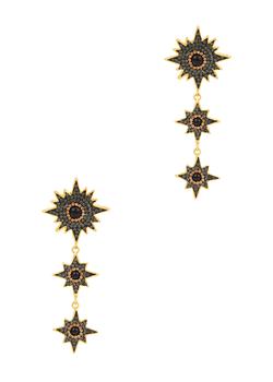 商品Soru Jewellery | Supernova 18kt gold-plated drop earrings,商家Harvey Nichols,价格¥866图片