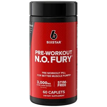Six Star | N.O. Fury Pre Workout,商家Walgreens,价格¥107