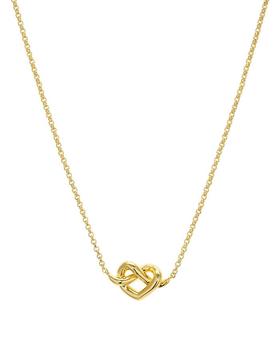 Kate Spade | Loves Me Knot Mini Pendant Necklace, 16"商品图片,额外9折, 额外九折
