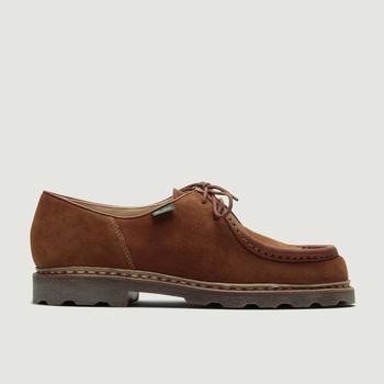 Paraboot | Michael Sweden Derbies velours whisky Paraboot商品图片,额外8折, 额外八折