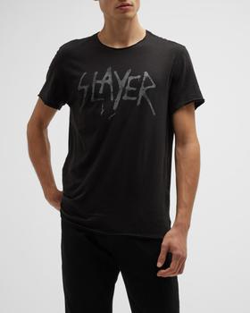 推荐Men's Slayer Undisputed Raw-Edge T-Shirt商品